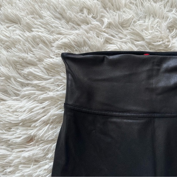 Spanx Faux Leather Leggings Size S - Picture 4 of 12